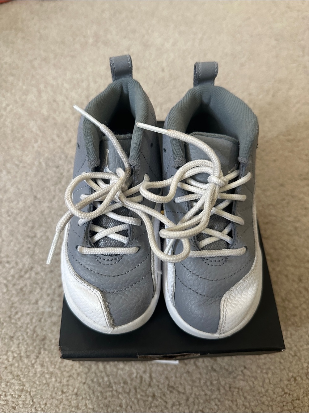 Toddler Jordan 12 Retro - cool grey